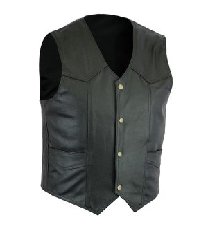ST-358 Leather Vest
