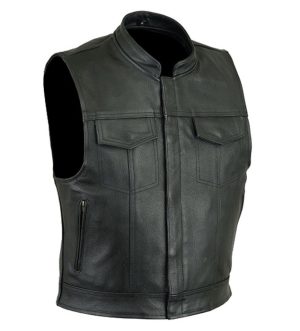 ST-356 Leather Vest
