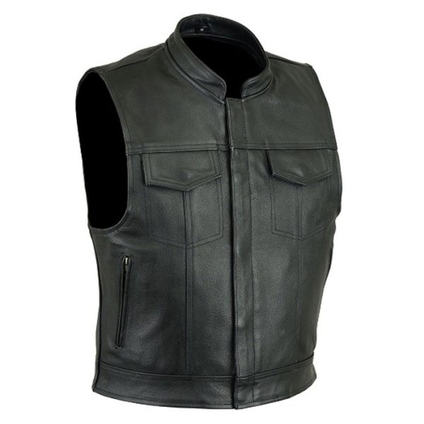 ST-356 Leather Vest