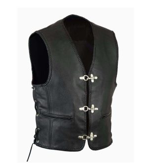 ST-355 Leather Vest