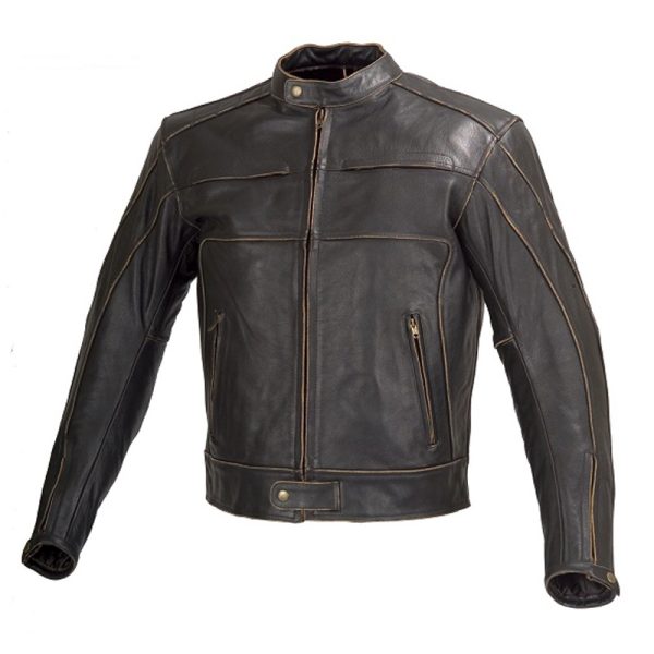 ST-336 Motorbike Leather Jacket - Image 2